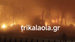 Συναγερμός στα Τρίκαλα λόγω μεγάλης πυρκαγιάς σε γνωστό εργοστάσιο την ώρα της νυχτερινής βάρδιας