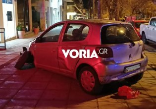 Θεσσαλονίκη: Δίωξη για επικίνδυνη οδήγηση ασκήθηκε στη μεθυσμένη οδηγό που πήρε σβάρνα 15 αυτοκίνητα