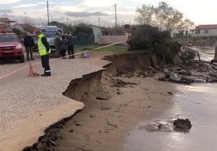 Διάβρωση στο έδαφος οδήγησε σε απαγόρευση κυκλοφορίας