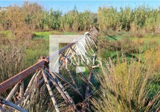 Χανιά: Έπεσε η κεραία της ΕΡΤ στην περιοχή της Σούδας – Καταγγελίες για δολιοφθορά