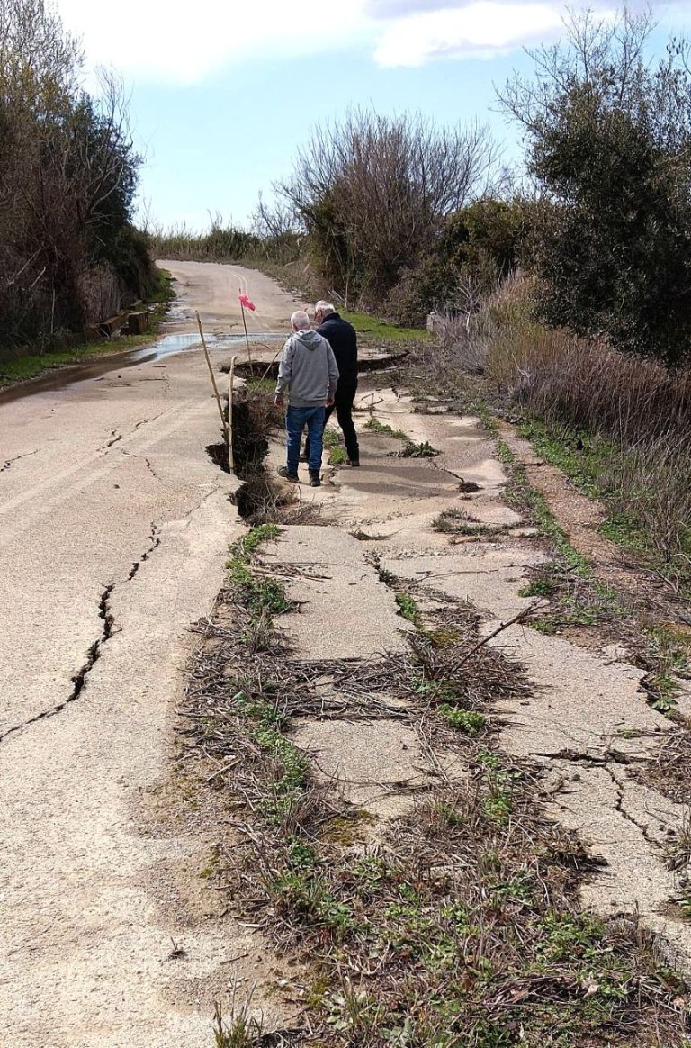 Σε κατάσταση συναγερμού ο Δήμος Ήλιδας για τις εκτεταμένες κατολισθήσεις στην Πηνεία – Ρήγμα σε πλαγιά