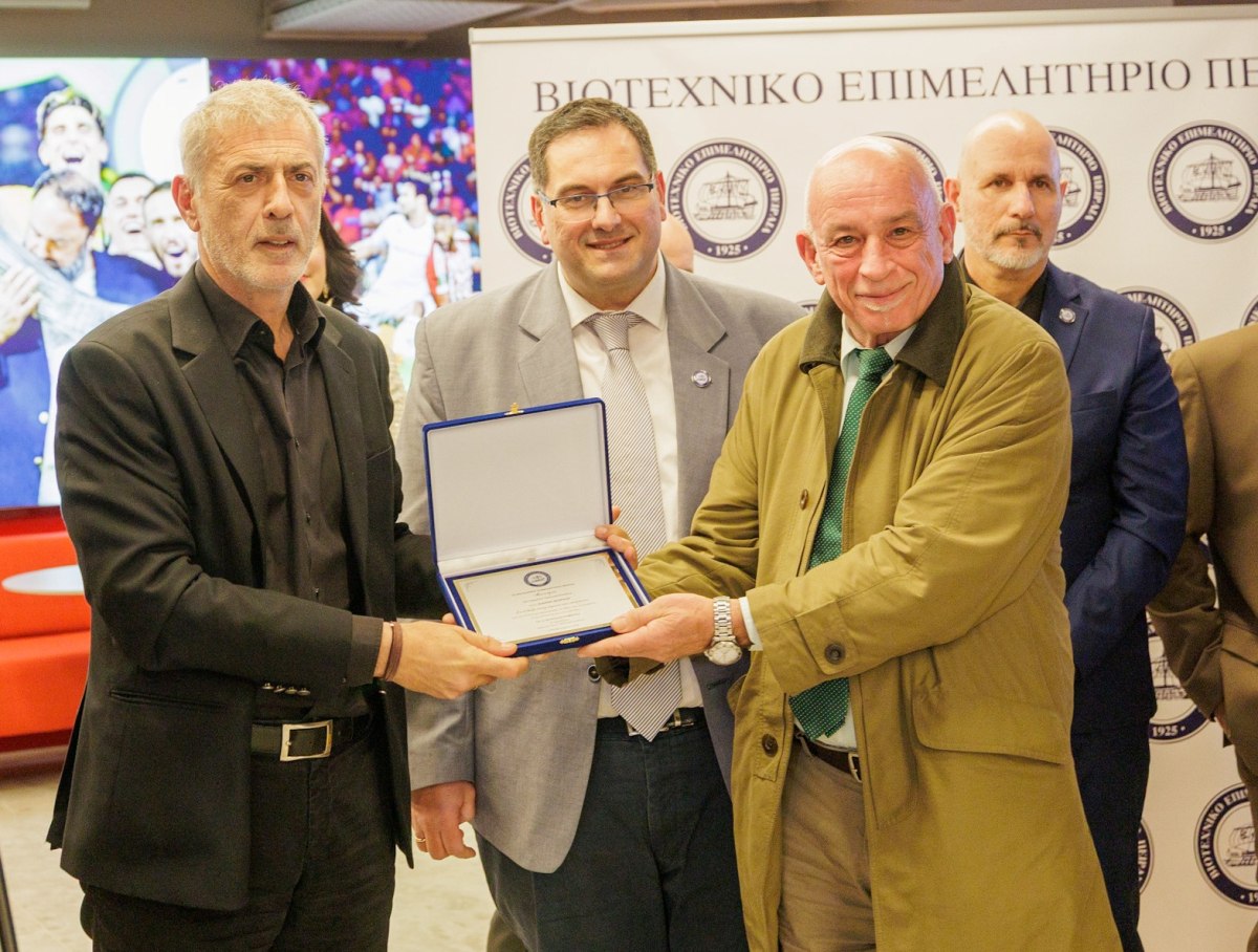 Βραβεύτηκε ο Γιάννης Μώραλης