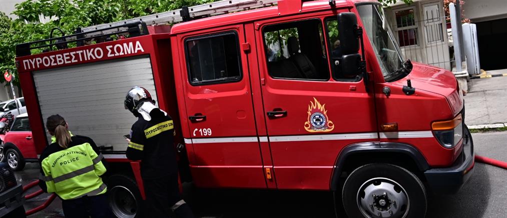 Φωτιά σε σούπερ μάρκετ στη Νέα Ιωνία