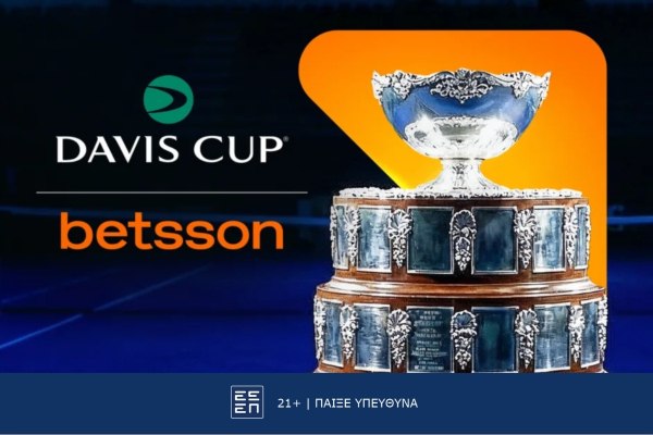 Η Betsson Επίσημος Χορηγός του Davis Cup