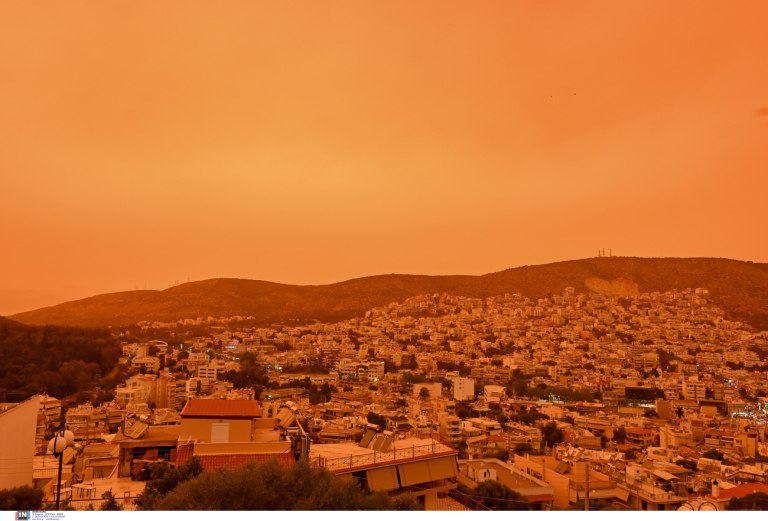 Νέο κύμα μεταφοράς σαχαριανής σκόνης στην Ελλάδα από το Σάββατο