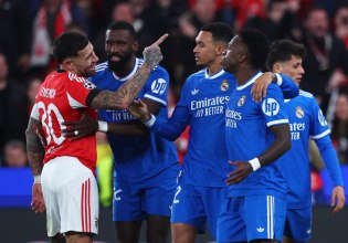 Μπενφίκα – Ρεάλ Μαδρίτης 0-1: Άλμα πρόκρισης της «βασίλισσας» με γκολάρα Βινίσιους (vids)