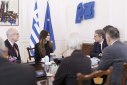 Μητσοτάκης με γερουσιαστές των ΗΠΑ: Οι σχέσεις των δύο χωρών βρίσκονται στο υψηλότερο επίπεδο