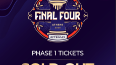 Final Four Euroleague: Εξαντλήθηκαν σε πέντε λεπτά τα πρώτα διαθέσιμα εισιτήρια