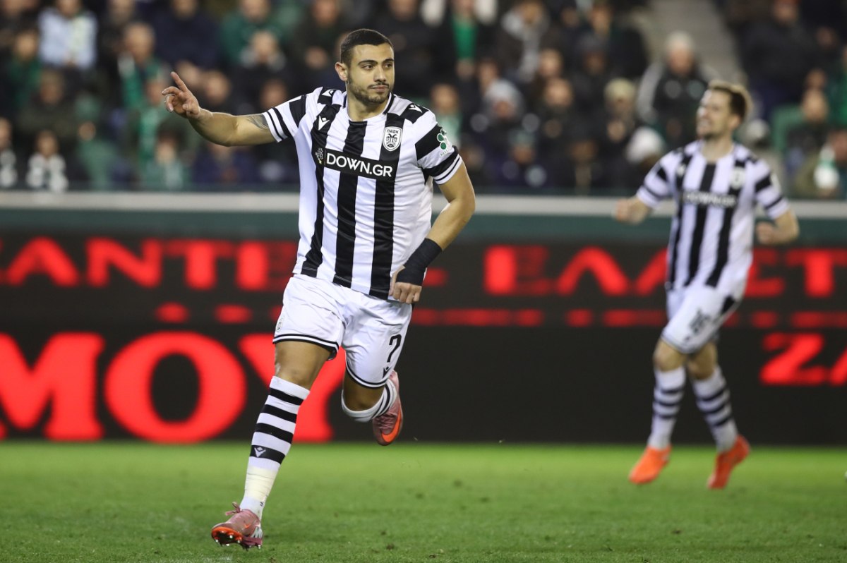 Παναθηναϊκός-ΠΑΟΚ 0-1: «Πράσινα» δώρα και «ασπρόμαυρο» προβάδισμα