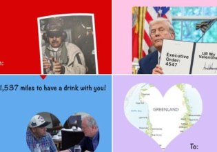 Ο Λευκός Οίκος έκανε τον Μαδούρο και τη Γροιλανδία… κάρτες για τον Άγιο Βαλεντίνο