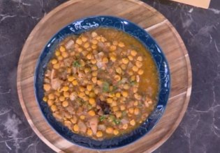 Συνταγή: Σουπιές με ρεβύθια