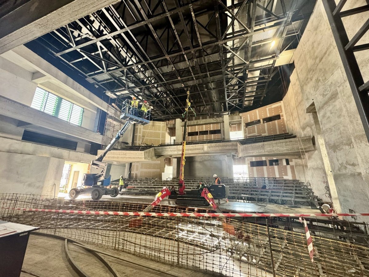 Σε φάση ολοκλήρωσης το Προσκήνιο Πολιτισμού – Θέατρο ΟΥΗΛ