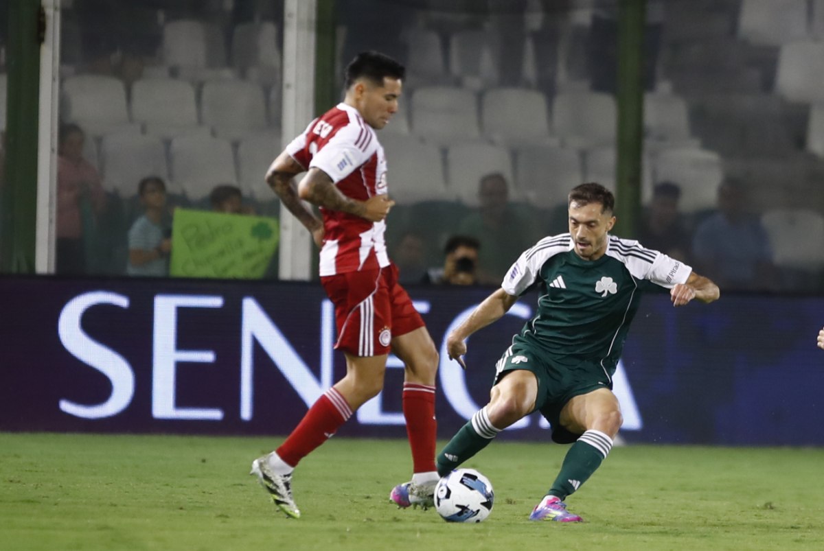 O Ολυμπιακός κοντράρεται με τον Παναθηναϊκό στο «Γ. Καραϊσκάκης» στο απόλυτο ντέρμπι του ελληνικού ποδοσφαίρου