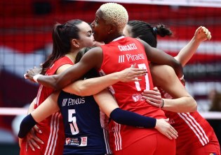 Ζελέζνιτσαρ – Ολυμπιακός 1-3: Πάτησε γκάζι στο δεύτερο σετ και προκρίθηκε στα πλέι οφ