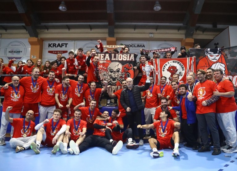Ολυμπιακός: Με την κατάκτηση του Κυπέλλου στο χάντμπολ έφτασε τους 340 τίτλους!