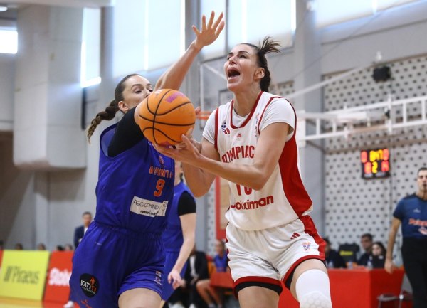 Ολυμπιακός – ΑΟ Αμύντας 92-57: Με 30 ασίστ, 52,6% στο τρίποντο και 5 διψήφιες οι «ερυθρόλευκες»