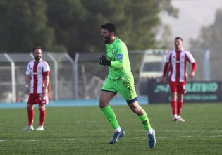 Μαρκό – Ολυμπιακός Β’ 1-1: Ισοπαλία με γκολ του τερματοφύλακα στο 90+6′