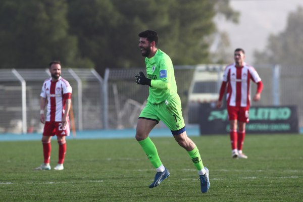 Μαρκό – Ολυμπιακός Β’ 1-1: Ισοπαλία με γκολ του τερματοφύλακα στο 90+6′ (vids)