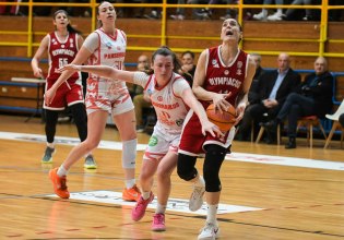 Πανσερραϊκός – Ολυμπιακός 72-76: Νικήτριες στο «θρίλερ» των Σερρών οι «ερυθρόλευκες»