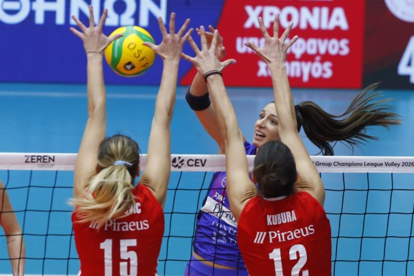 Ολυμπιακός – Μιλάνο 0-3: Ήττα για τις Ερυθρόλευκες από τις πανίσχυρες Ιταλίδες