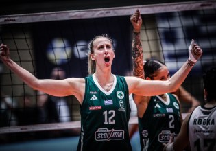 Παναθηναϊκός – Πανιώνιος 3-1: «Πράσινο» προβάδισμα για τον τελικό του Challenge Cup