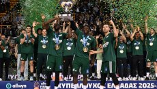 Παναθηναϊκός: Η απονομή στους Κυπελλούχους Ελλάδας «πράσινους» (vids)