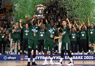 Παναθηναϊκός: Η απονομή στους Κυπελλούχους Ελλάδας «πράσινους» (vids)