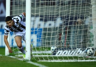 Το γκολ του Χατσίδη για το 1-0 του ΠΑΟΚ απέναντι στην ΑΕΛ Novibet (vid)