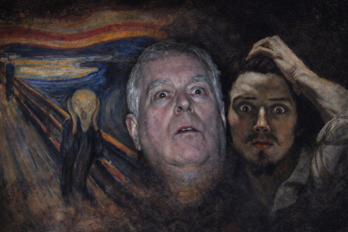 Το βλέμμα της πτώσης: Η φωτογραφία που μετατρέπει τη βασιλική ισχύ σε εικόνα παρακμής