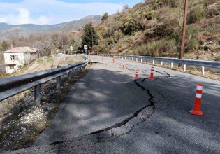 Μέσω παράκαμψης η κυκλοφορία στον εθνικό δρόμο Καλαμάτας – Σπάρτης λόγω κατολίσθησης