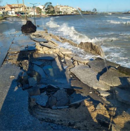 Επισφαλής η κίνηση στο Δήμο Βόρειας Κέρκυρας όπως αναφέρει κατεπείγουσα ανακοίνωση