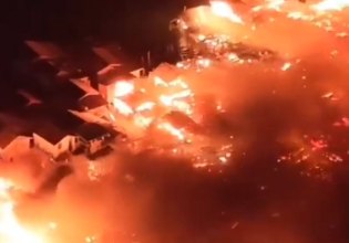 Τεράστια πυρκαγιά στις Φιλιππίνες – Στάχτη 1.000 σπίτια