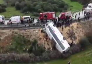 Τουρκία: Οκτώ νεκροί και 26 τραυματίες σε τροχαίο δυστύχημα με λεωφορείο στην Αττάλεια