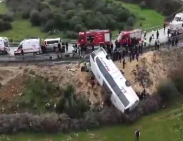 Τουρκία: Οκτώ νεκροί και 26 τραυματίες σε τροχαίο δυστύχημα με λεωφορείο στην Αττάλεια