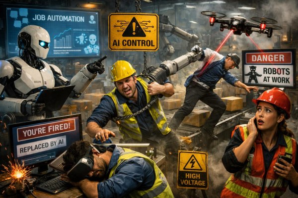 Πώς η ανησυχία για την Τεχνητή Νοημοσύνη θα μπορούσε να τροφοδοτήσει ένα νέο εργατικό κίνημα
