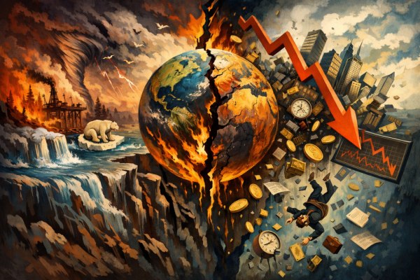 Οι ειδικοί προειδοποιούν: Η κλιματική κρίση μπορεί να οδηγήσει σε μη αναστρέψιμη κατάρρευση της οικονομίας