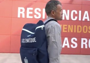 Η ατάκα του Λουίς Ενρίκε στη συνέντευξη Τύπου που έκανε άπαντες να ξεκαρδιστούν: «Αυτή η τσάντα είναι βόμβα;»