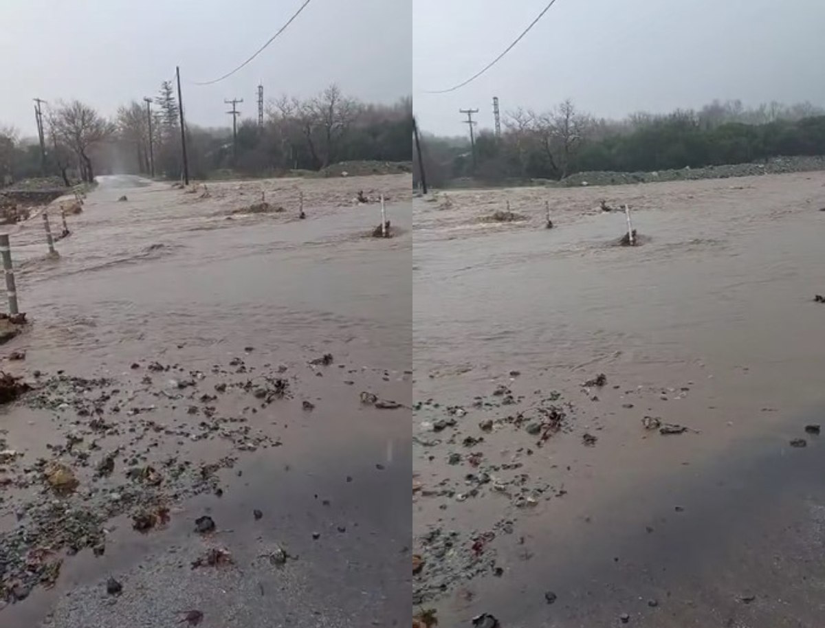 Σαμοθράκη: Σοβαρά προβλήματα από την έντονη βροχόπτωση – Απροσπέλαστοι οι δρόμοι