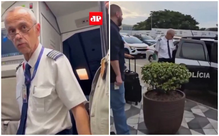 Χειροπέδες σε πιλότο κατηγορούμενο για παιδεραστία λίγο πριν την απογείωση [βίντεο]