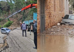 Κακοκαιρία: «Στο έλεος» της κακοκαιρίας βρέθηκε η χώρα – Καθιζήσεις, κατολισθήσεις και πλημμύρες