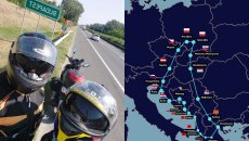 Από τη Θεσσαλονίκη στην Ευρώπη με ένα σκούτερ – 12 χώρες, 18 ημέρες και 4.586 χιλιόμετρα