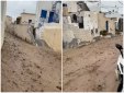 Ποτάμια λάσπης στα στενά της Σαντορίνης – Η κακοκαιρία σφυροκοπά το νησί
