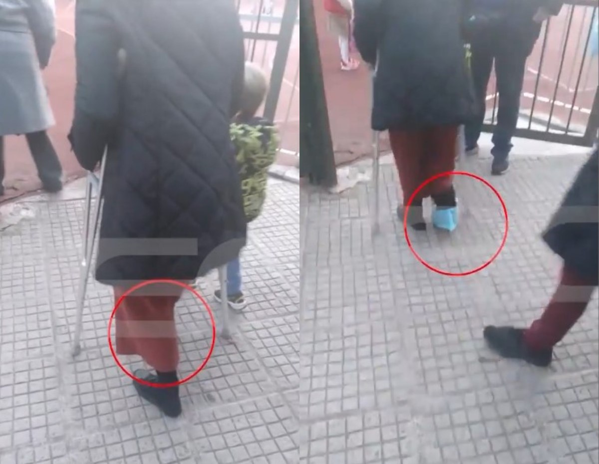 Ζωγράφου: Υποχρέωσαν νηπιαγωγό να γυρίσει στο σχολείο με σπασμένο πόδι – «Ζητάω ίσα δικαιώματα»