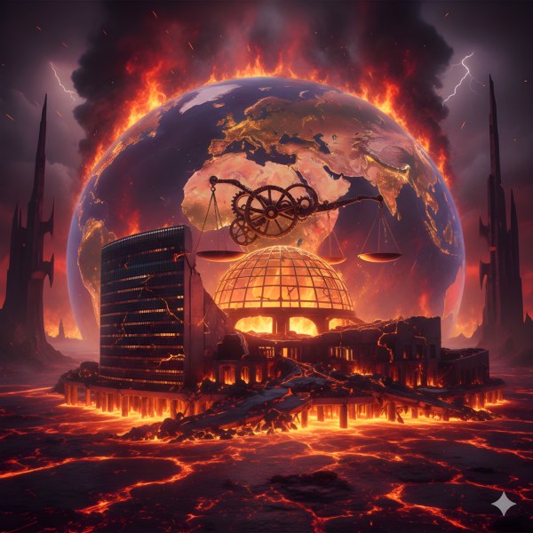 Διαβρωμένοι θεσμοί, διακοσμητικοί οργανισμοί – Ο νόμος της ζούγκλας σε έναν πλανήτη που φλέγεται