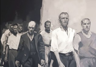 Μνήμη ενάντια στη λήθη: Τοιχογραφία αφιερωμένη στους 200 της Καισαριανής στη Σχολή Καλών Τεχνών