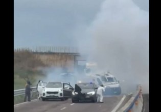 Κινηματογραφική ληστεία στην Ιταλία: Μασκοφόροι με «μαϊμού» περιπολικά ανατίναξαν χρηματαποστολή