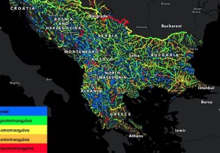Χάθηκαν 2.450 χιλιόμετρα ελεύθερων ποταμών μέσα σε 13 χρόνια στα Βαλκάνια – Ποια η κατάσταση στην Ελλάδα