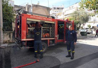 Φωτιά σε διαμέρισμα στη Λάρισα – Πληροφορίες για έναν εγκλωβισμένο