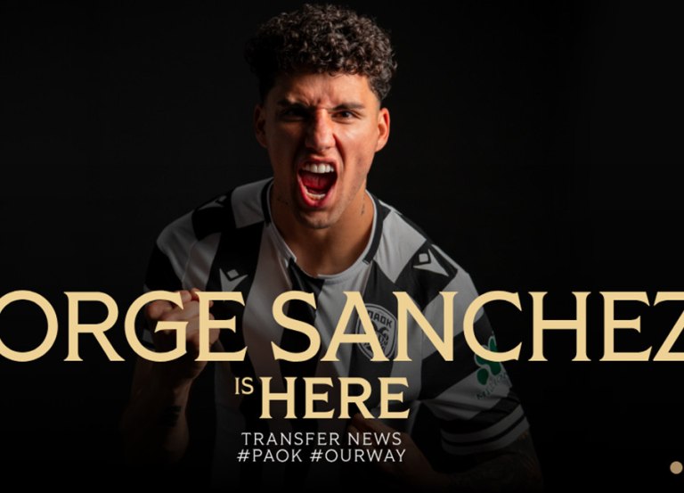 Κι επίσημα στον ΠΑΟΚ ο Χόρχε Σάντσες (vid)