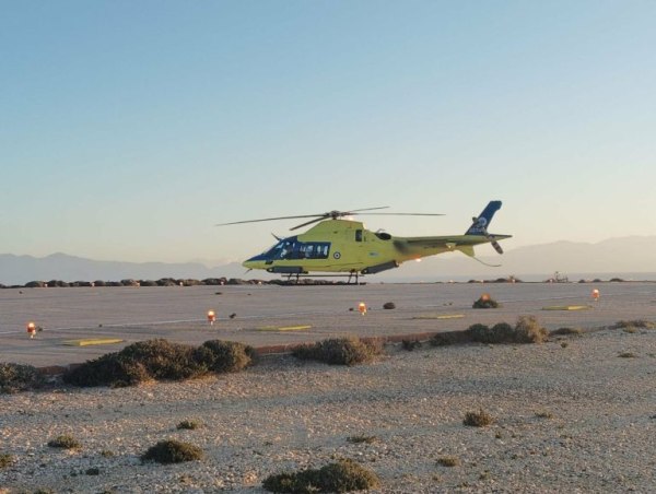 Επείγουσα αεροδιακομιδή βρέφους από τη Γαύδο στο ΠΑΓΝΗ με ελικόπτερο του ΕΚΑΒ